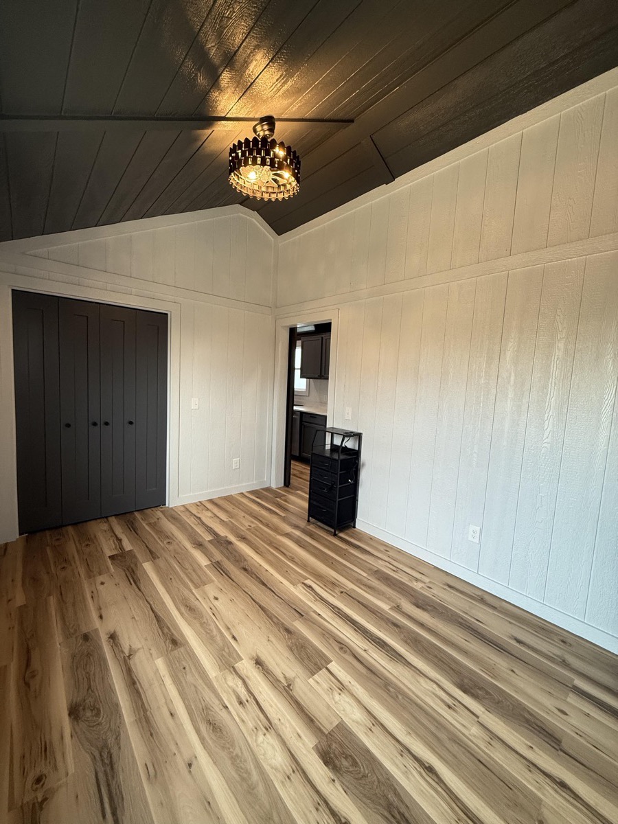 Barn Brothers tiny home interior craftsmanship in Oklahoma