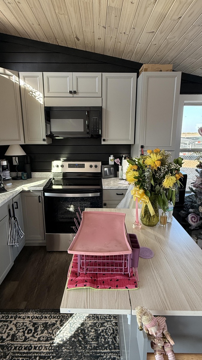 Barn Brothers tiny home interior craftsmanship in Oklahoma