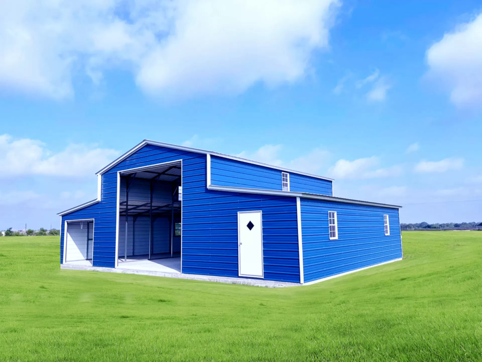 Metal building install #4 near Lawton, OK &mdash; Barn Brothers
