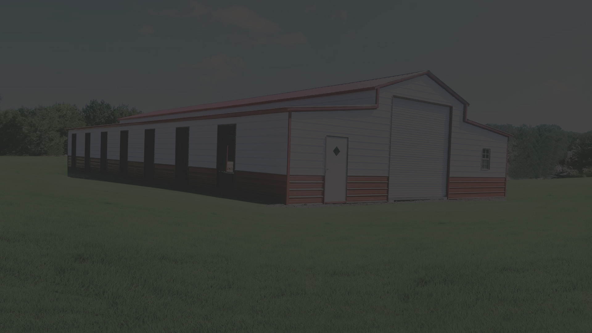 Custom metal building installation by Barn Brothers in Oklahoma
