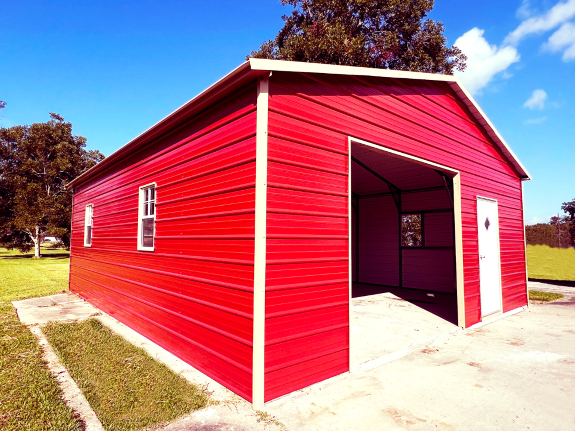 Shed delivery #3 near Lawton, OK &mdash; Barn Brothers