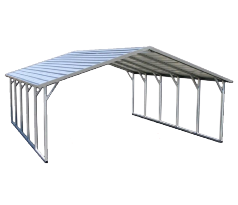 Wood and metal sheds delivered to Enid, Oklahoma by Barn Brothers
